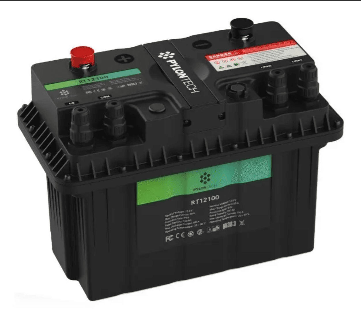 Batería Litio Monobloque RT12100 12V 100Ah Pylontech