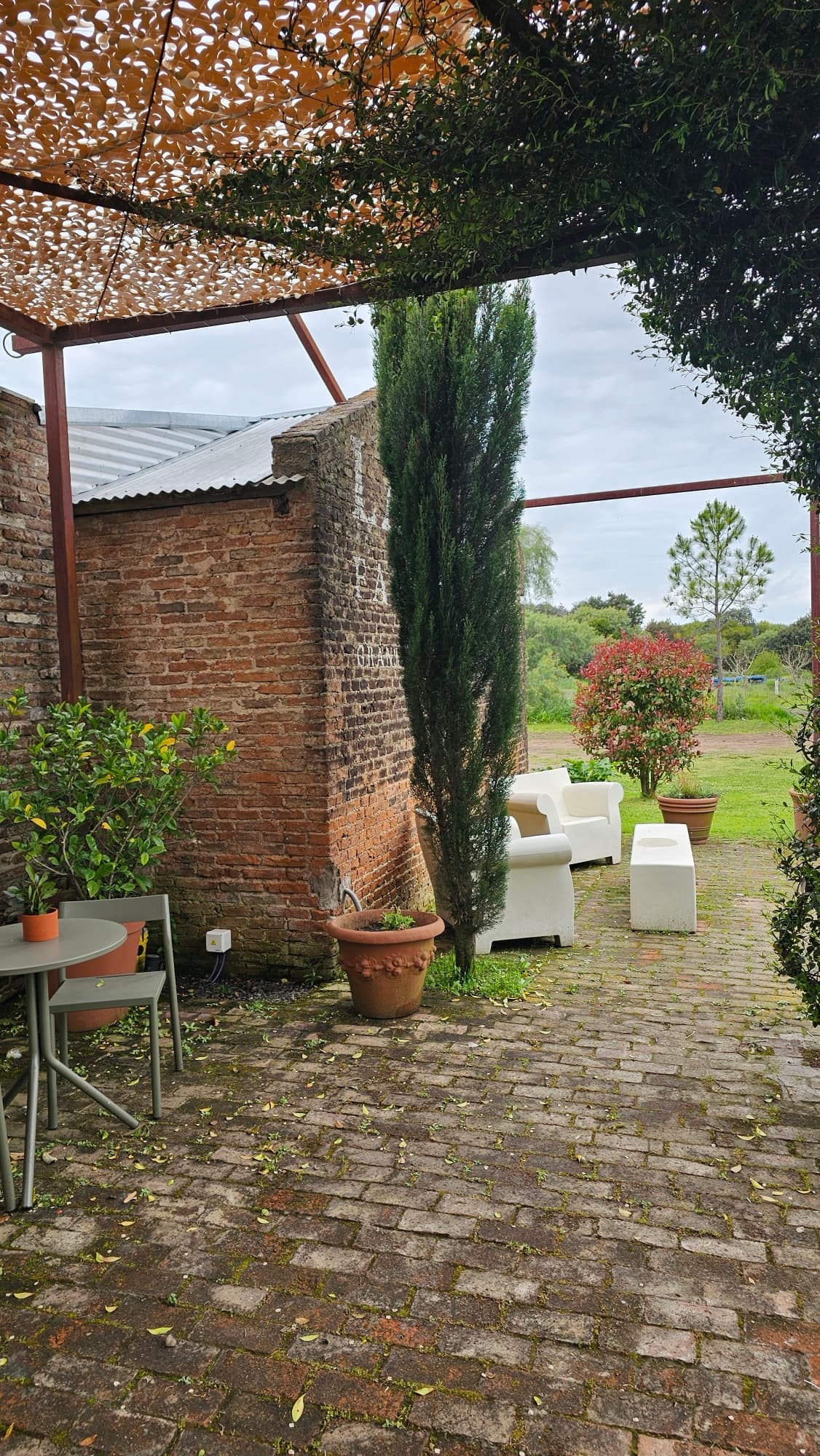 Patio del restaurante