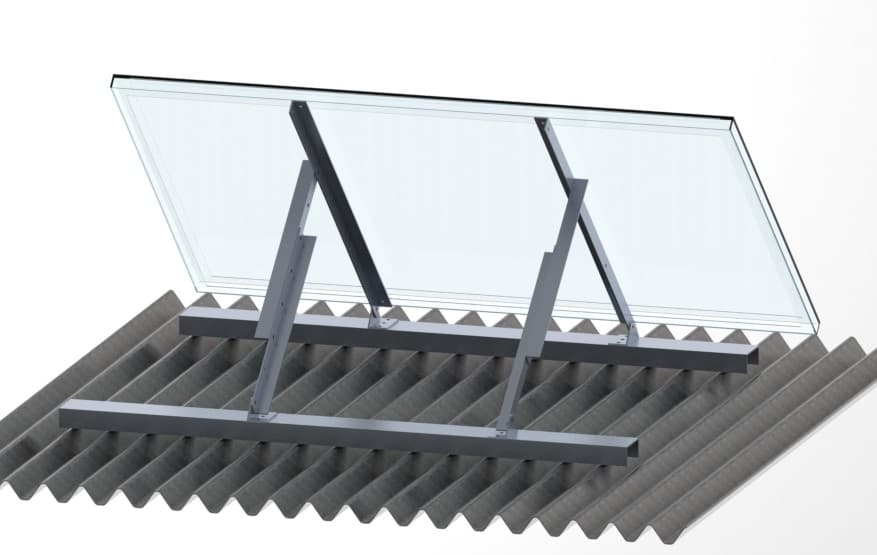 Nivelador de techo acanalado (2 Perfiles)