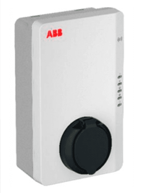 Cargador vehículos eléctricos ABB Terra AC Wallbox 7kW monofásico c/ Toma Tipo 2