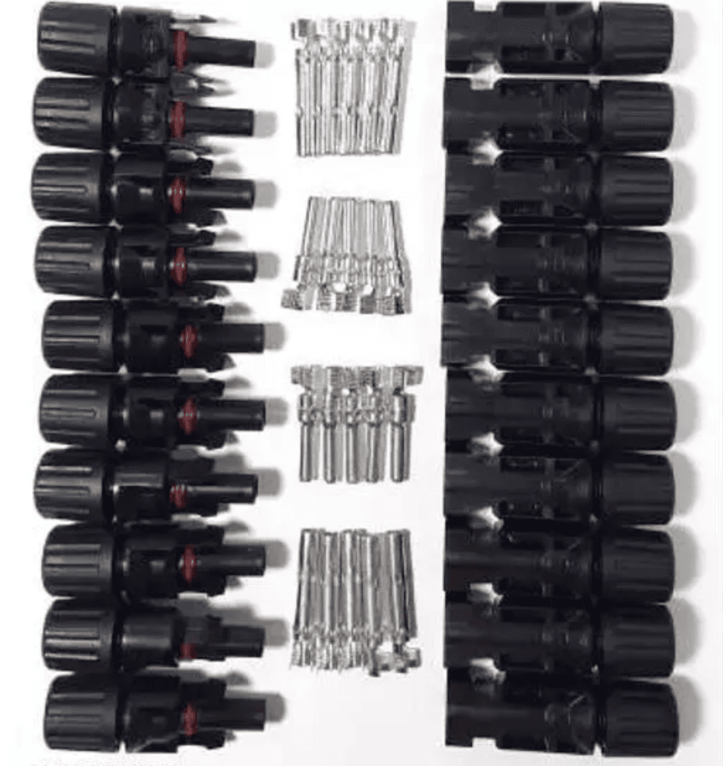 Pack 10 x MC4 Macho y 10 x MC4 Hembra 10mm2
